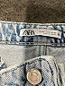 Zara Stripes Blue Jeans Size 8 - photo 7
