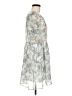 Anine Bing 100% Polyester Paisley Silver Casual Dress Size M - photo 4