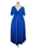 Unbranded Blue Casual Dress Size 4XL - photo 1