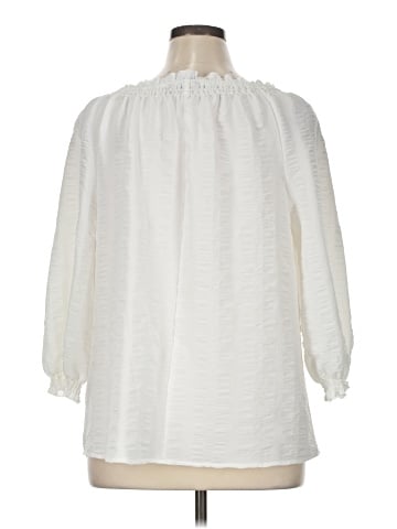 Mlle Gabrielle 3/4 Sleeve Blouse (view 2)
