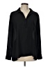 Pleione 100% Polyester Black Long Sleeve Blouse Size L - photo 1