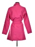 Fashion Nova 100% Polyester Pink Coat Size M - photo 2