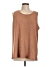Dear Scarlett Brown Sleeveless Top Size L - photo 1
