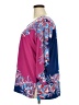 Susan Graver Floral Blue 3/4 Sleeve Blouse Size 2X (petite) - photo 5