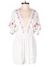 Jun & Ivy Floral White Romper Size XS - photo 1