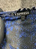 Express Blue 3/4 Sleeve Blouse Size S - photo 7