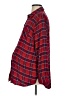 Isabel Maternity 100% Rayon Plaid Red 3/4 Sleeve Blouse Size Sm Maternity - photo 5