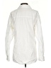 Open Edit 100% Cotton Solid Ivory Long Sleeve Button-Down Shirt Size S - photo 2