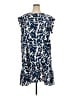 Unbranded 100% Polyester Print Blue Casual Dress Size 5XL - photo 1