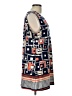 Tacera Graphic Blue Casual Dress Size L - photo 4