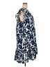Unbranded 100% Polyester Print Blue Casual Dress Size 5XL - photo 4