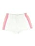 P.J. Salvage Color Block White Athletic Shorts Size S - photo 2