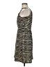 Attention 100% Polyester Metallic Gold Cocktail Dress Size M - photo 5