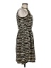 Attention 100% Polyester Metallic Gold Cocktail Dress Size M - photo 4