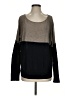 Vince. Color Block Black Pullover Sweater Size S - photo 1