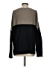 Vince. Color Block Black Pullover Sweater Size S - photo 2