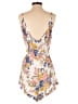 Auguste 100% Rayon Floral Ivory Romper Size 8 - photo 2