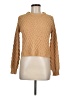 Poof! 100% Polyester Chevron-herringbone Tan Pullover Sweater Size M - photo 1
