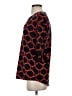 Peach Love 100% Polyester Red 3/4 Sleeve Blouse Size S - photo 5
