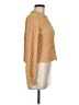 Poof! 100% Polyester Chevron-herringbone Tan Pullover Sweater Size M - photo 4