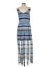 CeCe 100% Polyester Blue Casual Dress Size 6 - photo 2