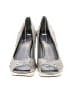Heart in D Silver Heels Size 9 1/2 - photo 2