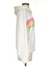 P.J. Salvage Color Block White Sweatshirt Size XS - photo 4