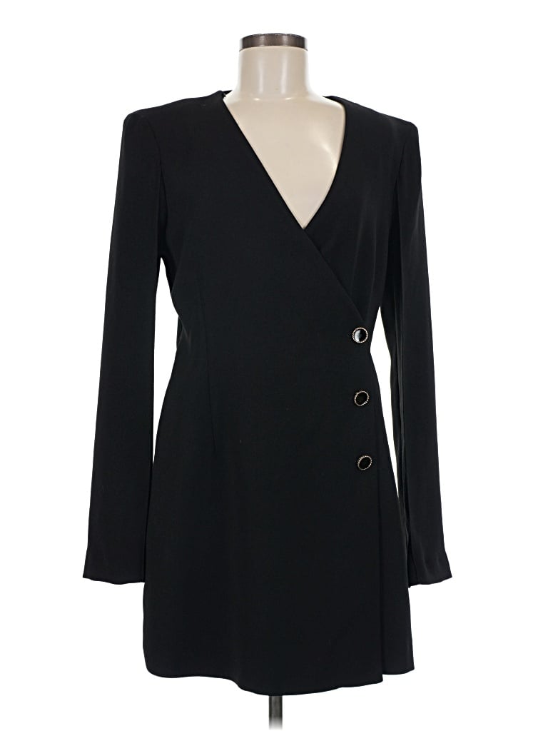 Pre-owned Mng Cocktail Dress In Black