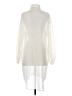 Shein 100% Polyester Ivory Long Sleeve Blouse Size 4 - photo 2