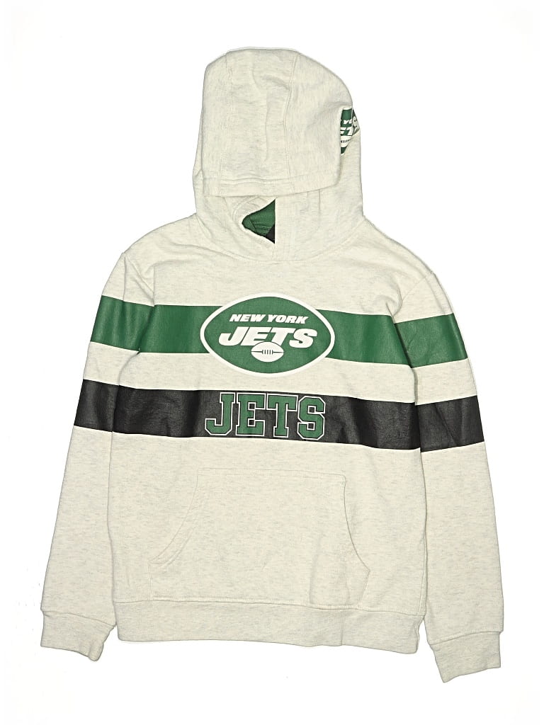 Pre-owned Nfl Kids' Pullover Hoodie In Green