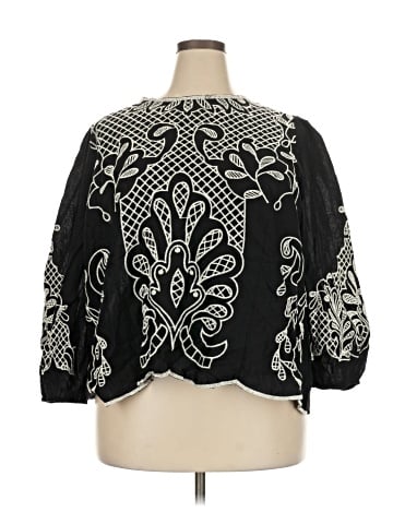 Cato 3/4 Sleeve Blouse (view 1)