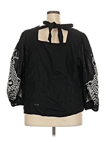 Cato 3/4 Sleeve Blouse (view 2)