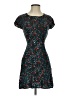 Weekday 100% Viscose Stars Teal Cocktail Dress Size EU 36 / US 6 - photo 1
