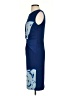 Unbranded Graphic Blue Cocktail Dress Size S - photo 5