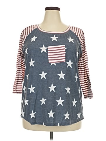 Keren Hart 3/4 Sleeve T-Shirt (view 1)
