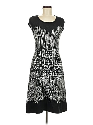 Black Saks Fifth Avenue Casual Dress (view 1)