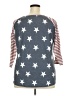Keren Hart Blue 3/4 Sleeve T-Shirt Size 2X - photo 2