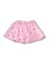 H&M 100% Polyester Hearts Pink Skirt Size 6 - 7 - photo 1
