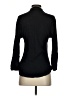 Assorted Brands 100% Cotton Black 3/4 Sleeve Button-Down Shirt Size 2 - photo 2