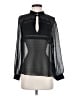 ALLSAINTS 100% Polyester Black Long Sleeve Blouse Size XS - photo 1