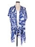 Michael Stars 100% Viscose Tie-dye Blue Wrap One size - photo 1
