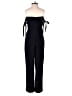 STAUD 100% Viscose Solid Black Jumpsuit Size 2 - photo 2