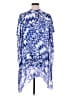 Michael Stars 100% Viscose Tie-dye Blue Wrap One size - photo 2