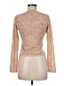 Eclair Tan Long Sleeve Top Size M - photo 2
