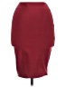 Wow Couture Solid Burgundy Red Formal Skirt Size M - photo 2