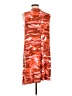 New Directions Tie-dye Orange Casual Dress Size L - photo 2