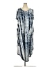 Kancystore Tie-dye Blue Casual Dress Size XXXL - photo 1