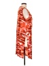 New Directions Tie-dye Orange Casual Dress Size L - photo 4