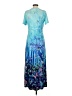 Unbranded Tie-dye Blue Casual Dress Size S - photo 2