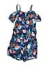Cat & Jack 100% Rayon Tropical Blue Dress Size 6 - 6X - photo 1